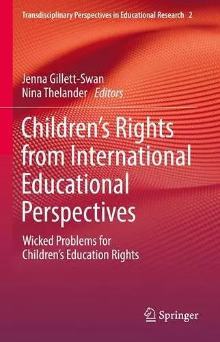 Children’s Rights from International Educational Perspectives cover