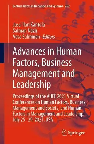 Advances in Human Factors, Business Management and Leadership cover