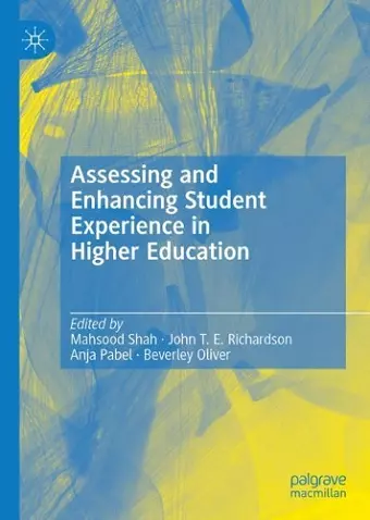 Assessing and Enhancing Student Experience in Higher Education cover