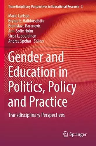 Gender and Education in Politics, Policy and Practice cover