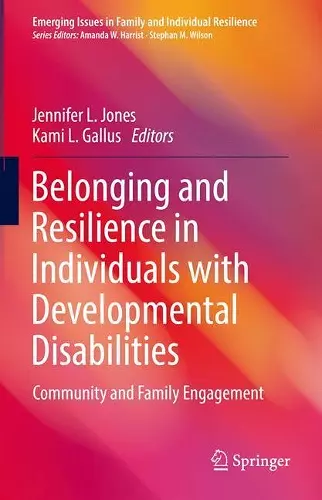 Belonging and Resilience in Individuals with Developmental Disabilities cover