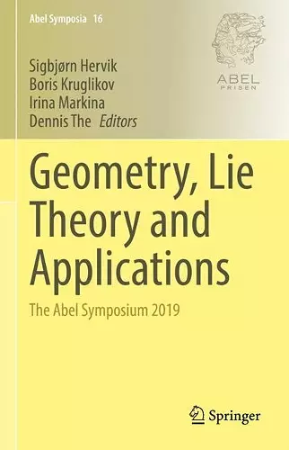 Geometry, Lie Theory and Applications cover