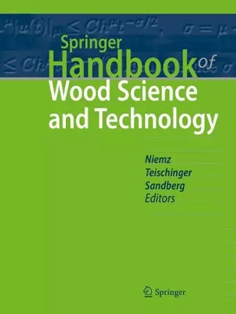 Springer Handbook of Wood Science and Technology cover