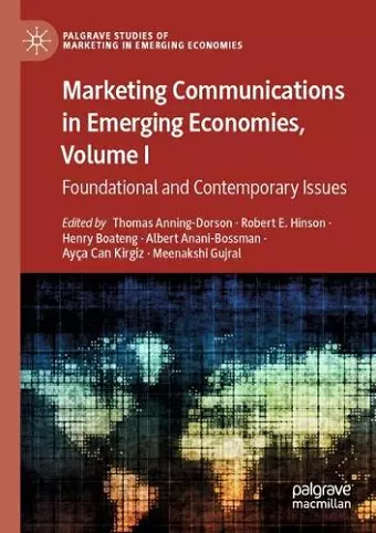 Marketing Communications in Emerging Economies, Volume I cover