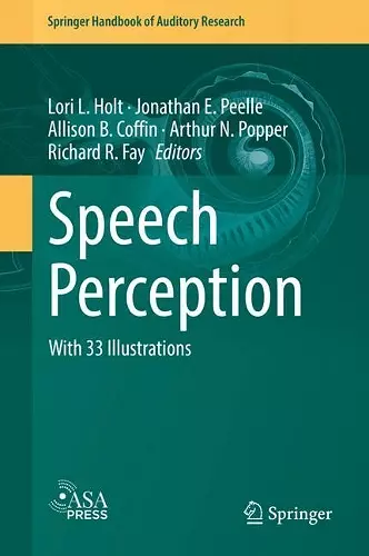 Speech Perception cover