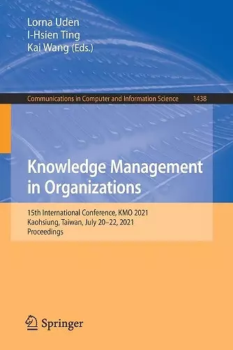 Knowledge Management in Organizations cover