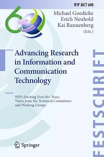 Advancing Research in Information and Communication Technology cover