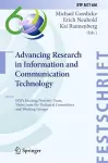 Advancing Research in Information and Communication Technology cover