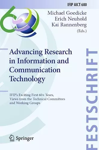 Advancing Research in Information and Communication Technology cover