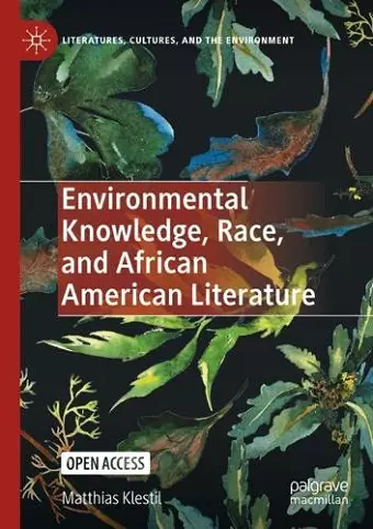 Environmental Knowledge, Race, and African American Literature cover