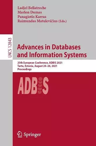 Advances in Databases and Information Systems cover