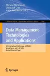 Data Management Technologies and Applications cover