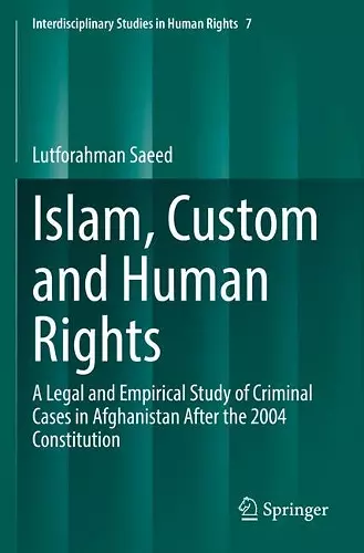 Islam, Custom and Human Rights cover