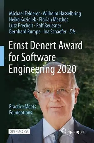 Ernst Denert Award for Software Engineering 2020 cover