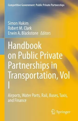 Handbook on Public Private Partnerships in Transportation, Vol I cover