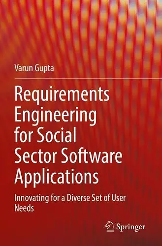 Requirements Engineering for Social Sector Software Applications cover