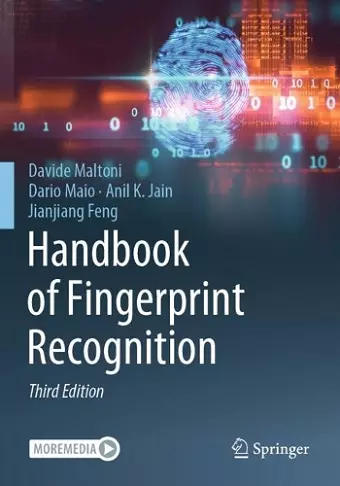 Handbook of Fingerprint Recognition cover