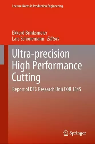 Ultra-precision High Performance Cutting cover