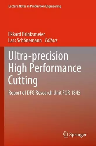 Ultra-precision High Performance Cutting cover
