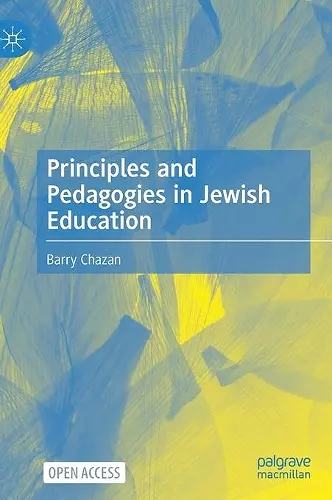 Principles and Pedagogies in Jewish Education cover