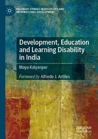 Development, Education and Learning Disability in India cover