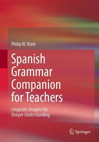 Spanish Grammar Companion for Teachers cover