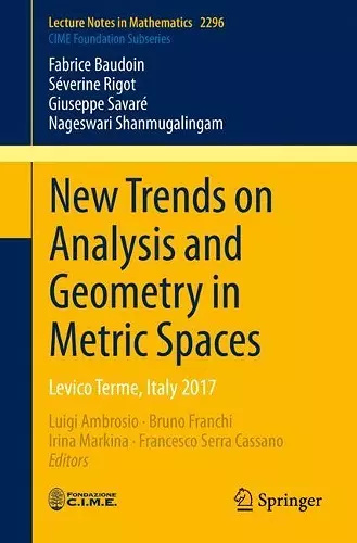 New Trends on Analysis and Geometry in Metric Spaces cover