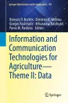 Information and Communication Technologies for Agriculture—Theme II: Data cover