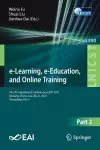 e-Learning, e-Education, and Online Training cover