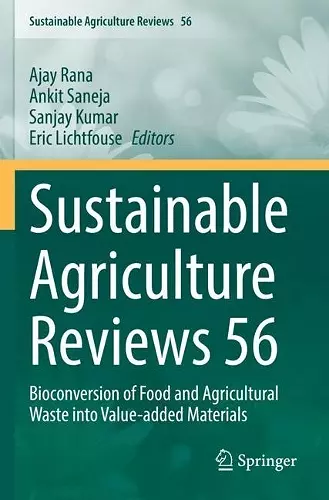 Sustainable Agriculture Reviews 56 cover