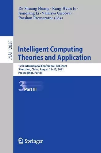 Intelligent Computing Theories and Application cover