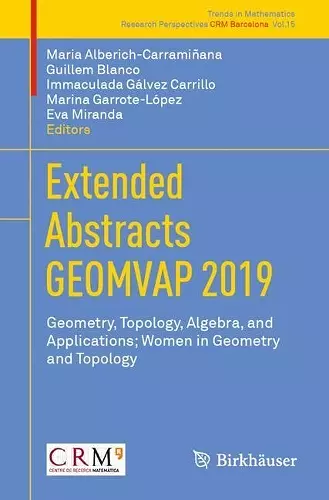 Extended Abstracts GEOMVAP 2019 cover