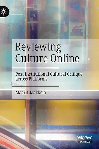 Reviewing Culture Online cover