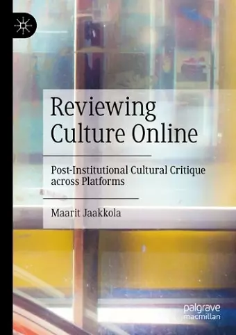 Reviewing Culture Online cover