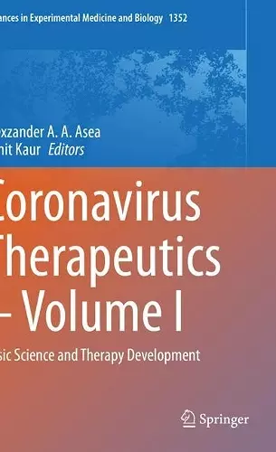 Coronavirus Therapeutics – Volume I cover