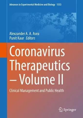 Coronavirus Therapeutics – Volume II cover