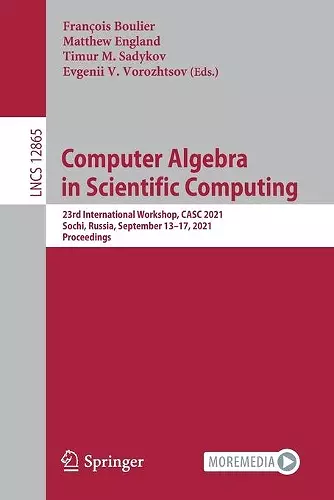 Computer Algebra  in Scientific Computing cover