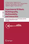 Experimental IR Meets Multilinguality, Multimodality, and Interaction cover