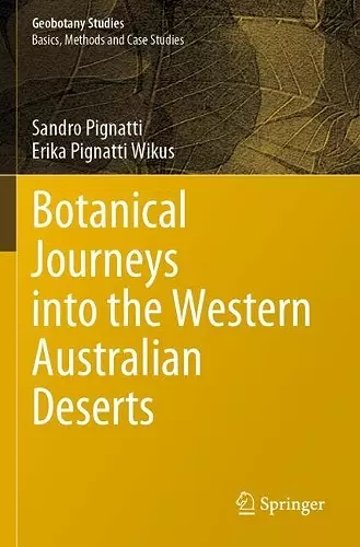 Botanical Journeys into the Western Australian Deserts cover