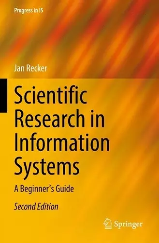 Scientific Research in Information Systems cover