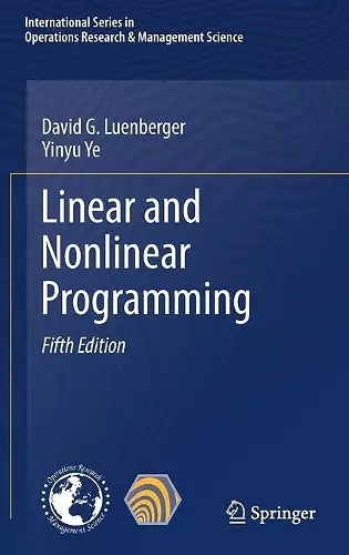 Linear and Nonlinear Programming cover