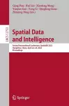 Spatial Data and Intelligence cover