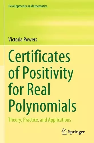 Certificates of Positivity for Real Polynomials cover