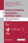 Human-Computer Interaction – INTERACT 2021 cover