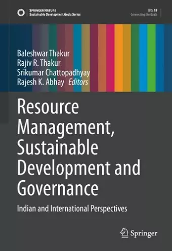 Resource Management, Sustainable Development and Governance cover