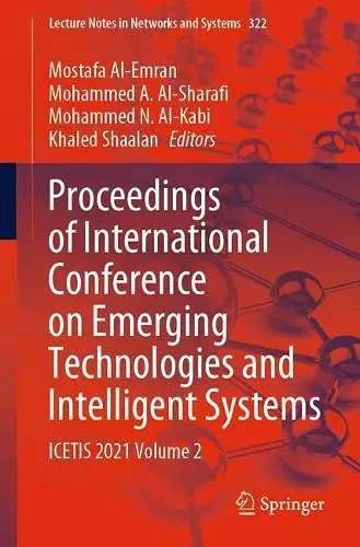 Proceedings of International Conference on Emerging Technologies and Intelligent Systems cover