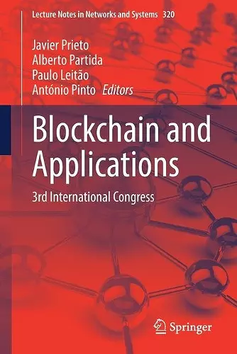 Blockchain and Applications cover