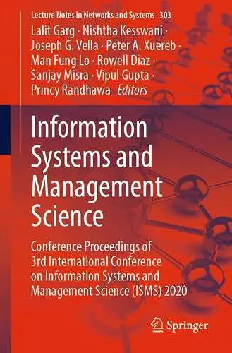 Information Systems and Management Science cover