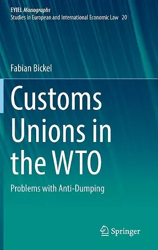 Customs Unions in the WTO cover