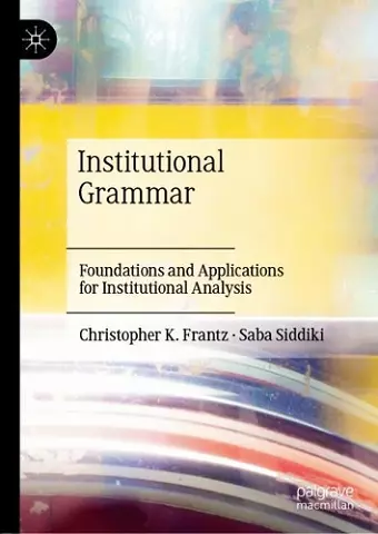 Institutional Grammar cover